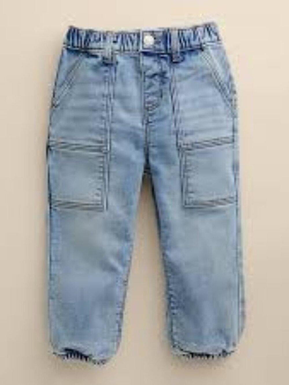 Baby & Toddler Little Co. by Lauren Conrad Knit Blue Jean Denim Joggers Size 2T